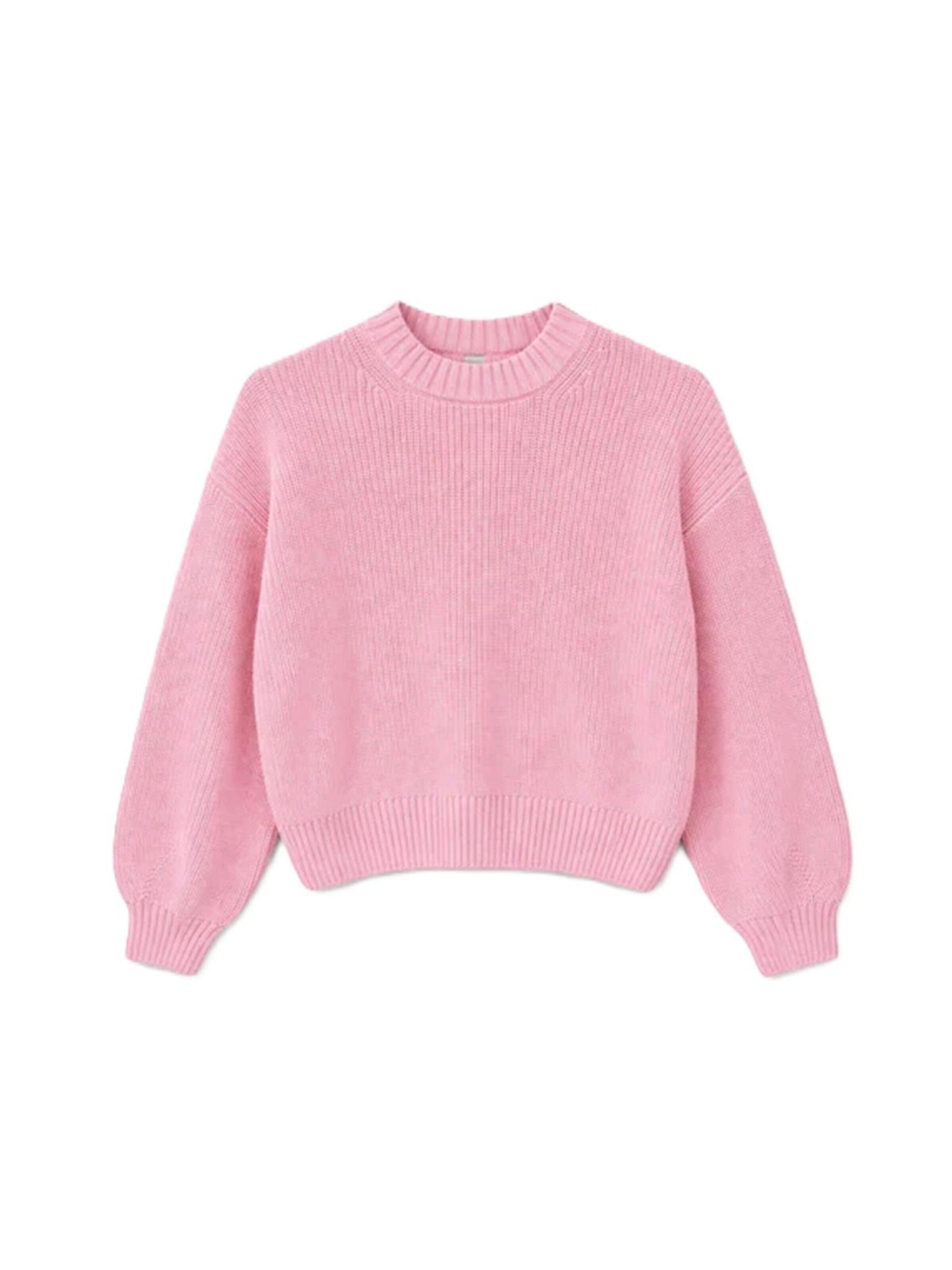 mazine Pullover 'Chunky'‌‌‌‌‌‌‌ in Pink: Vorderseite