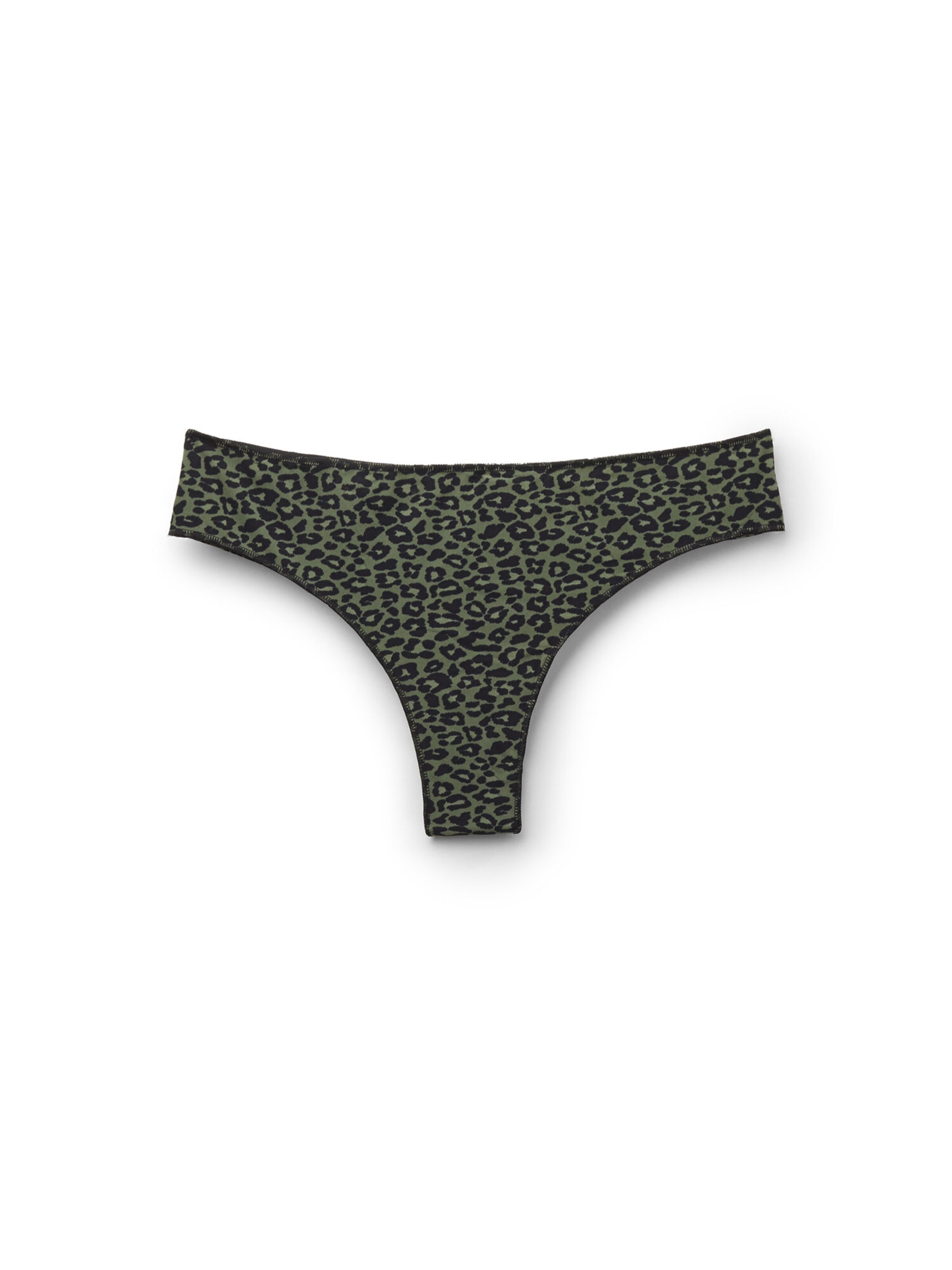 Tezenis Slip in Grün: Vorderseite