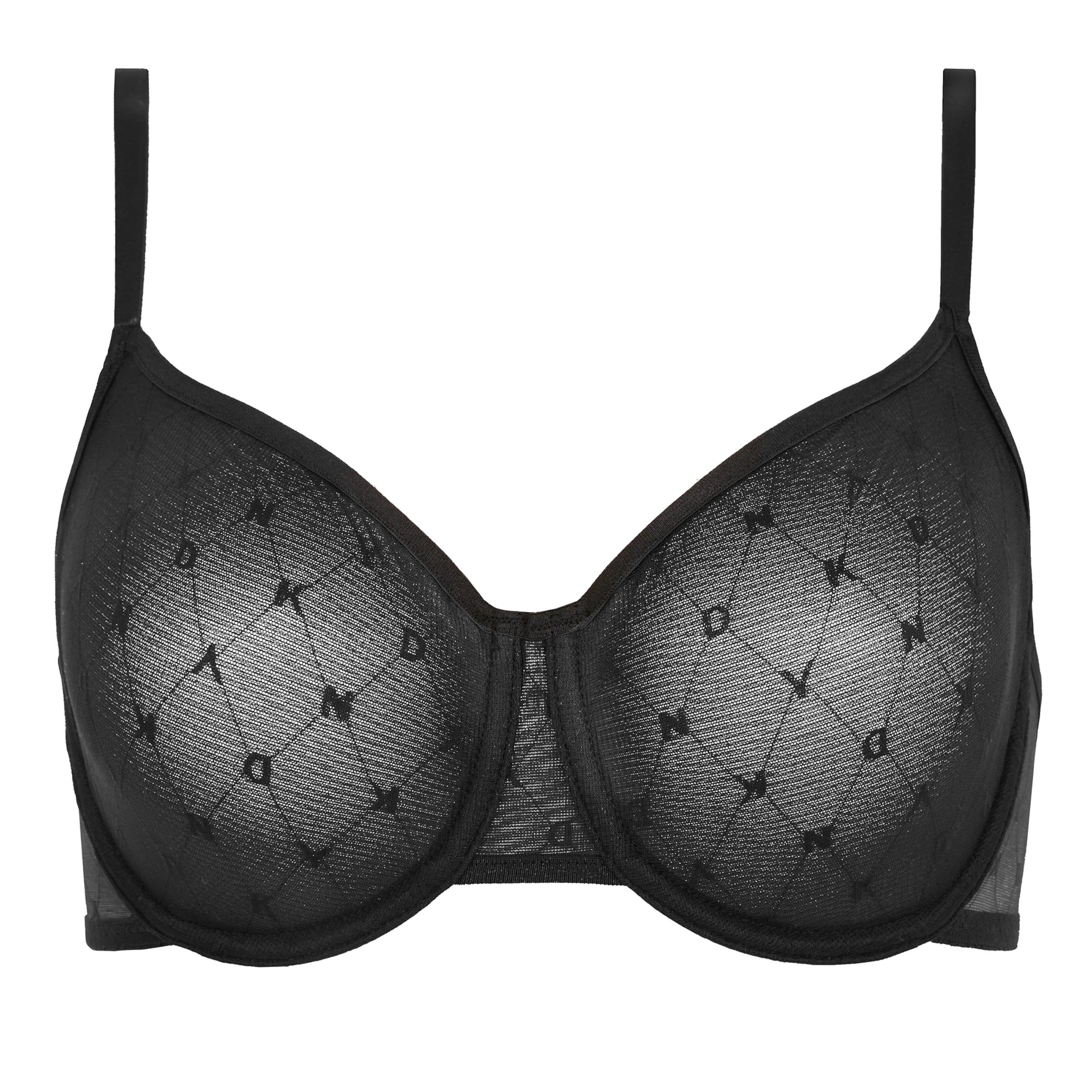 DKNY Intimates Classic Bra in Black: front