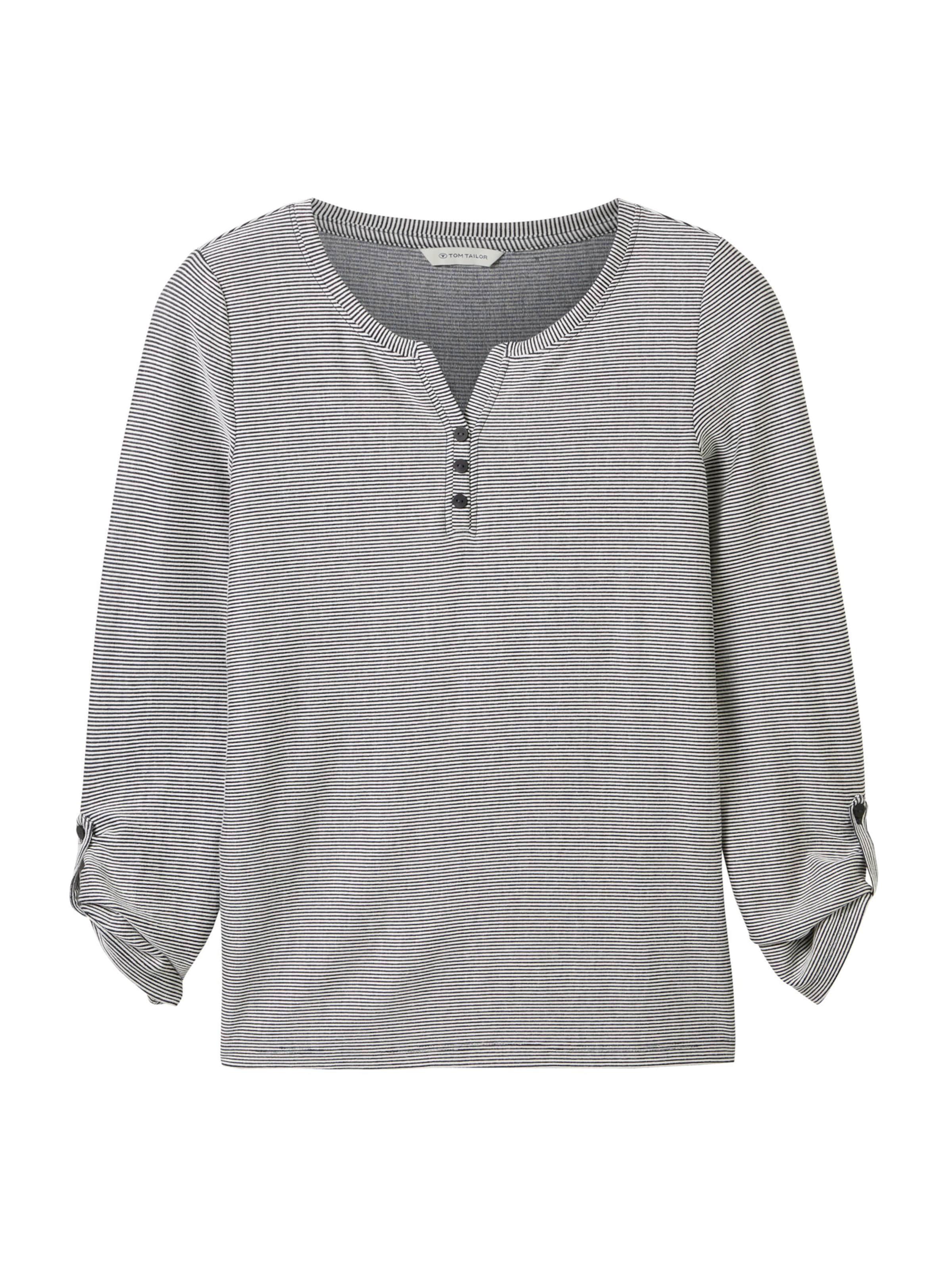 TOM TAILOR Shirt in Blue: front