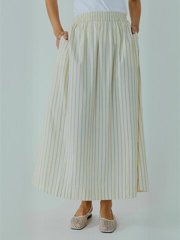 NORR Skirt ' Frikka ' in Gelb