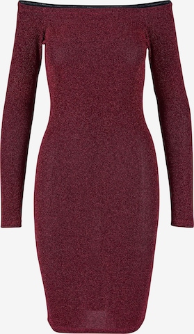 Urban Classics Dress in Red: front