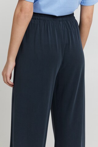 Oxmo Wide leg Pants 'OXBryndis' in Blue