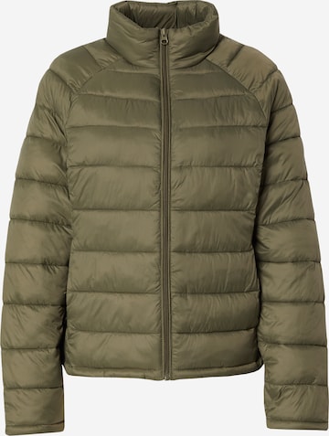 VILA Kurtka przejściowa 'Sibiria' w kolorze zielony: przód