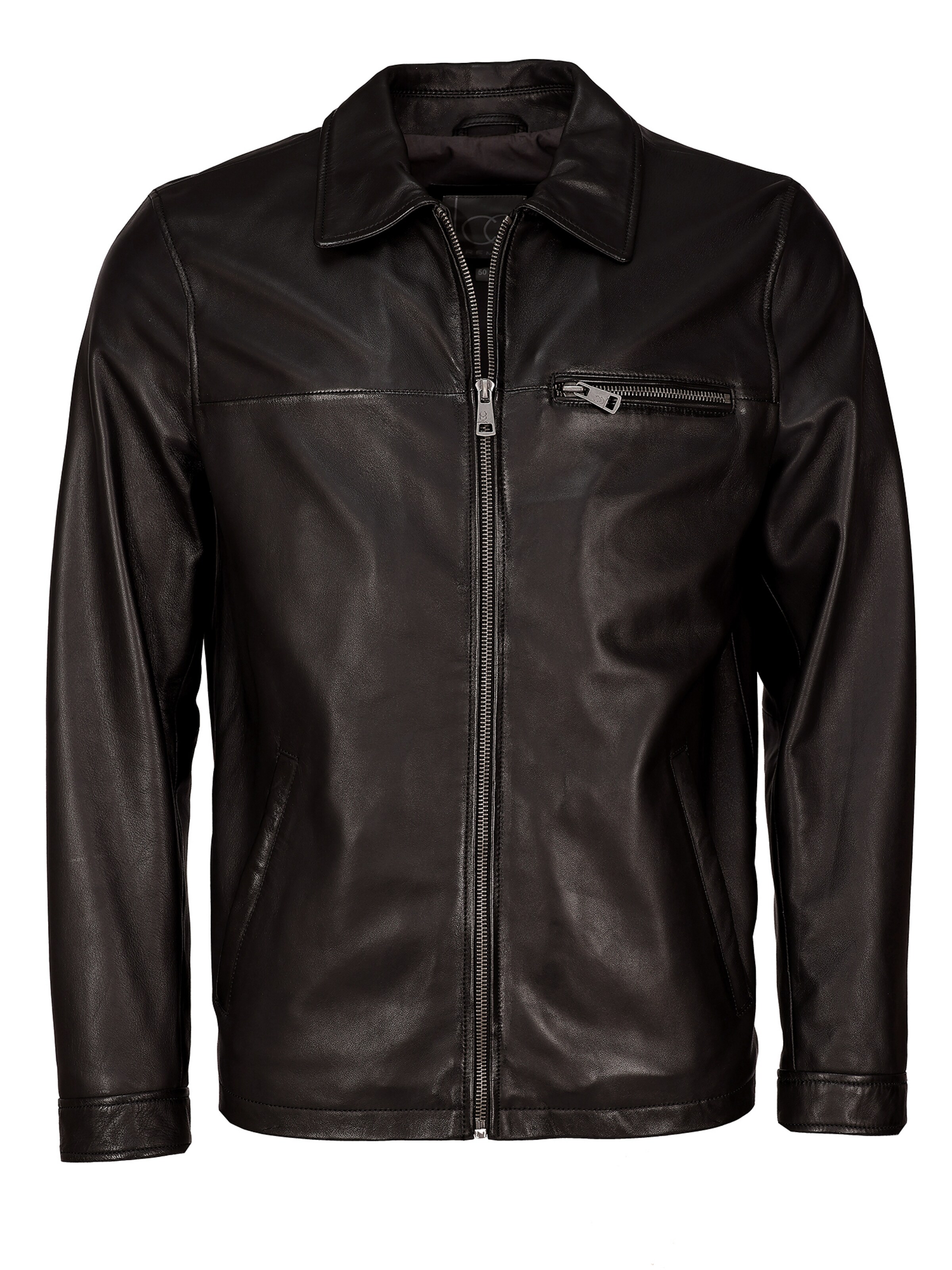 Veste mi-saison JCC en noir : devant