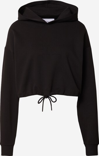 Calvin Klein Jeans Sportisks džemperis, krāsa - melns, Preces skats