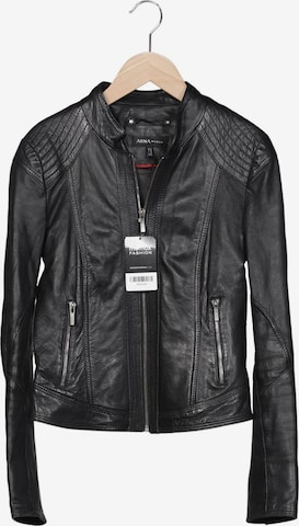 Arma Jacke XXS in Schwarz: Vorderseite