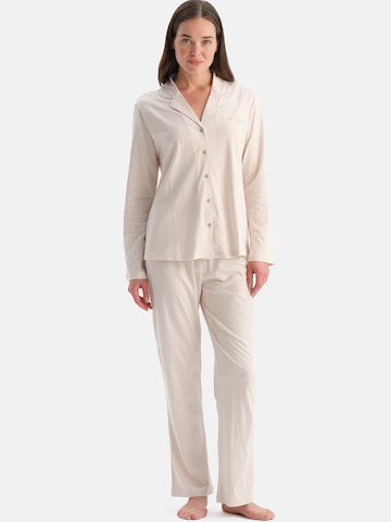 Dagi Pyjama värissä beige: etupuoli