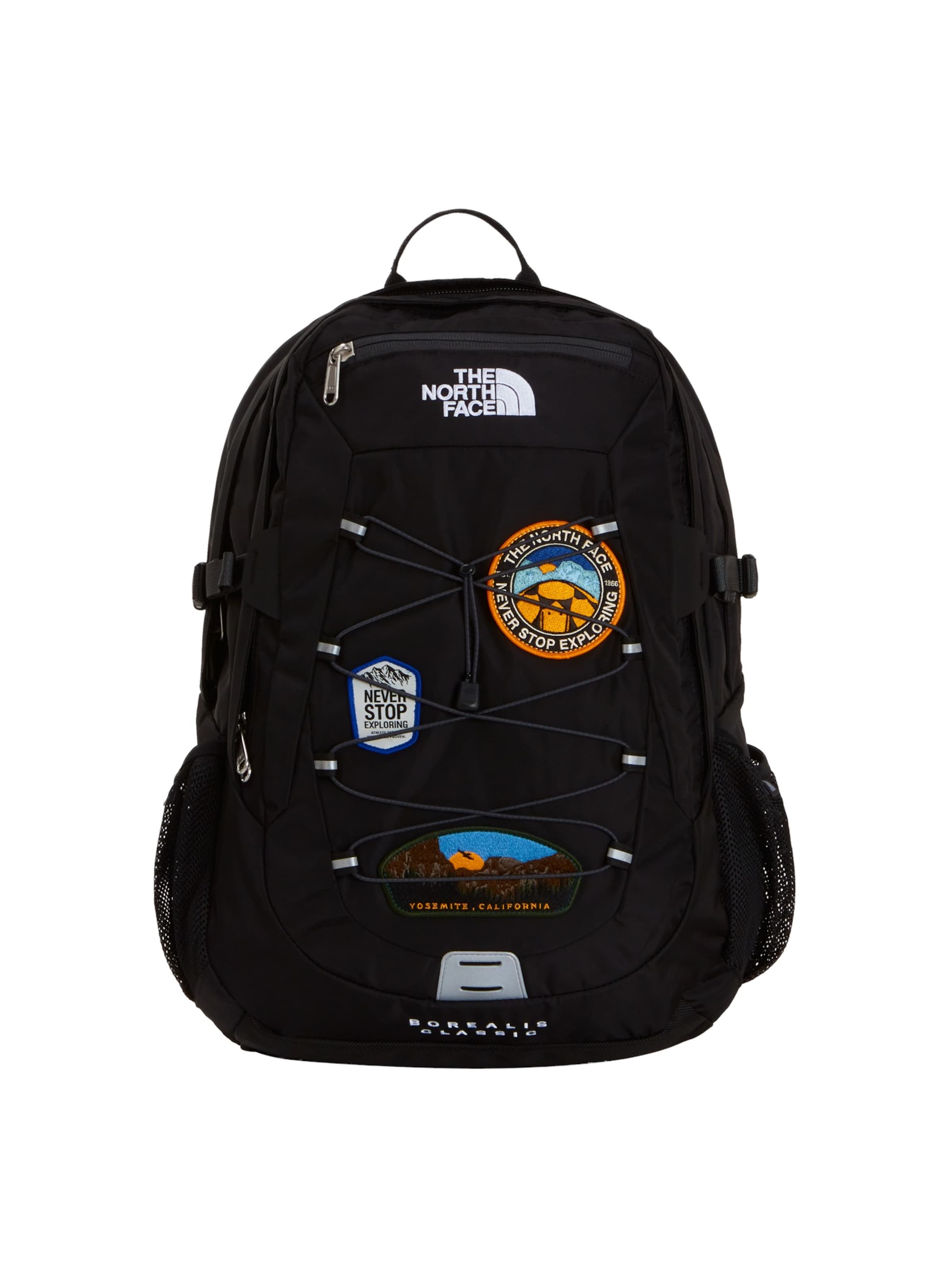 Zaino 'Borealis Classic' in One Size THE NORTH FACE di colore blu / curry / nero / bianco naturale, Visualizzazione prodotti