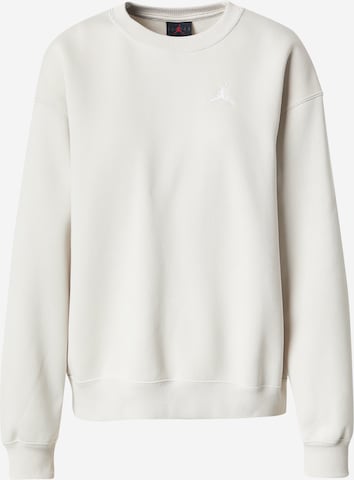 Felpa 'BRKLN FLC' di Jordan in bianco: frontale