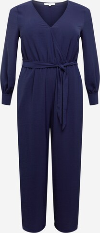 Tuta jumpsuit 'Jella' di ABOUT YOU Curvy in blu: frontale