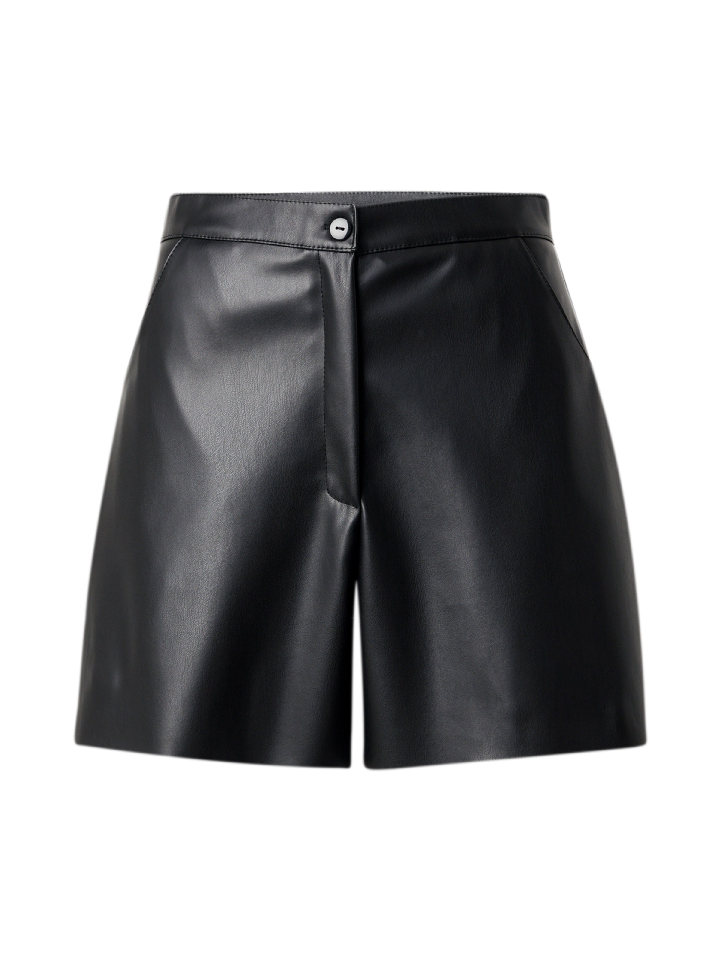 ABOUT YOU Свободный крой Штаны 'Maithe' в Черный: спереди