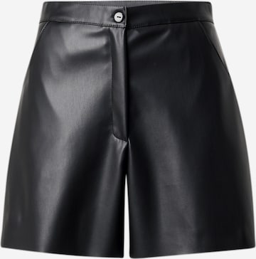 juoda ABOUT YOU Laisvas Kelnės 'Maithe': priekis