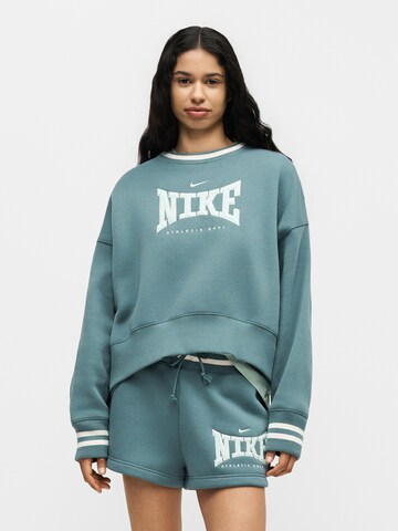 Bluză de molton 'PHX FLC' de la Nike Sportswear pe verde: față