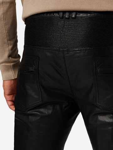 Slimfit Pantaloni 'Franklin' di RICANO in nero