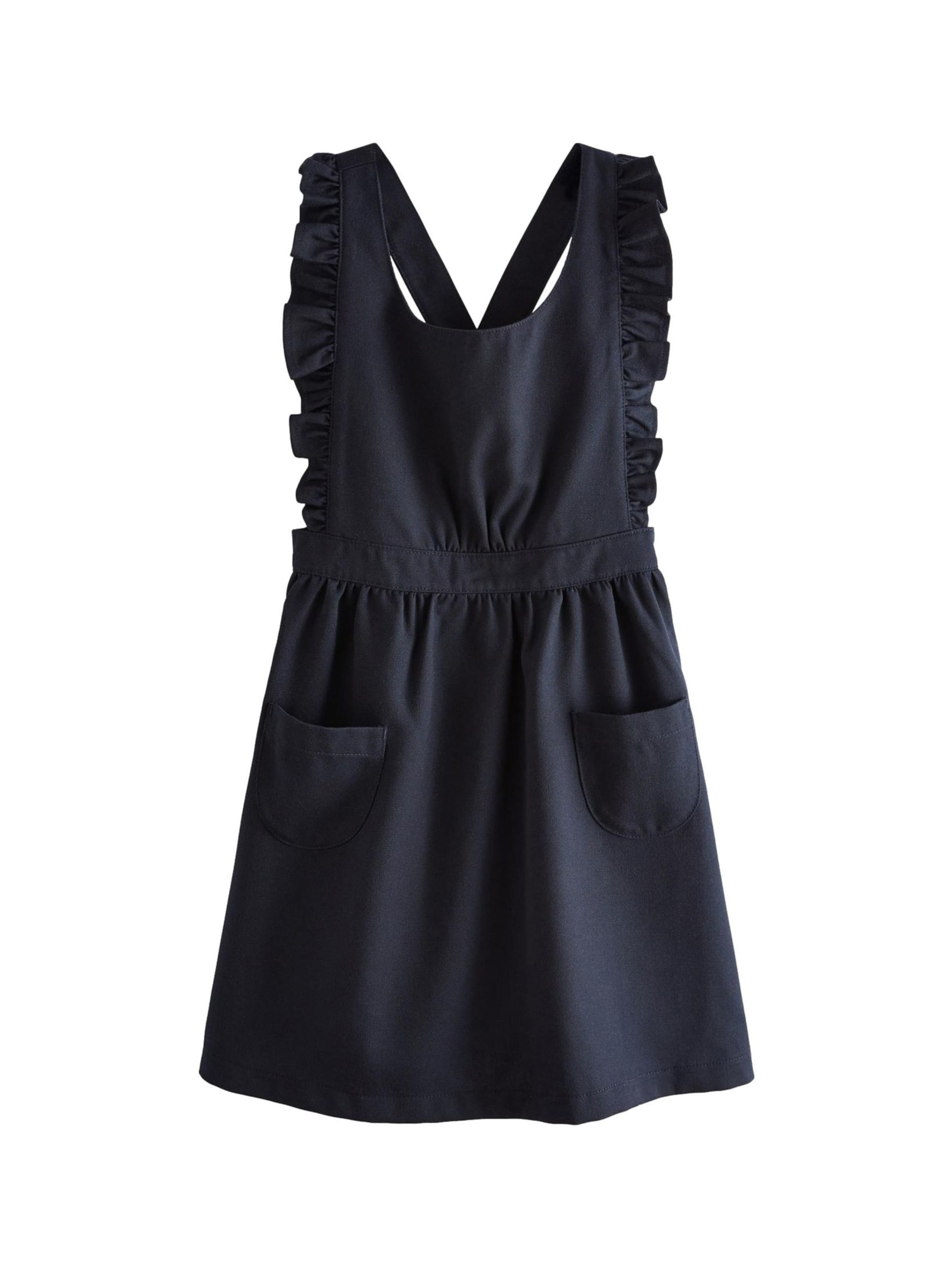 Rochie de la Next pe albastru: față