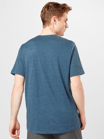 ADIDAS SPORTSWEAR Skinny Funktionsshirt in Blau