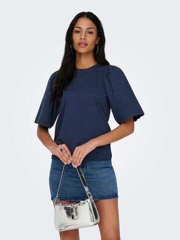ONLY Shirt 'VERONIKA' in Blau: Vorderseite