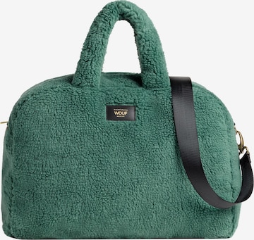 Wouf Weekender in Green: front