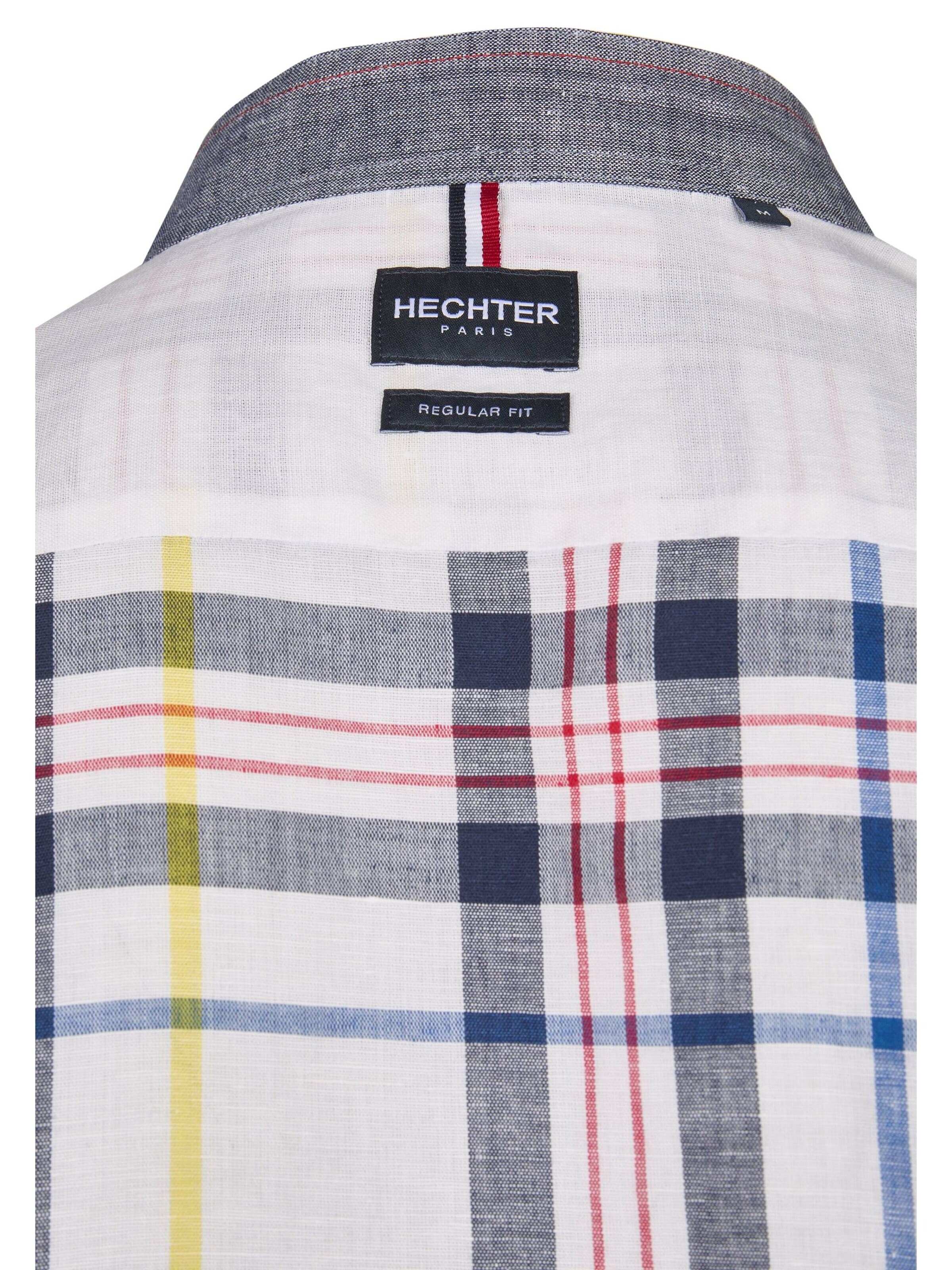 Coupe regular Chemise HECHTER PARIS en bleu