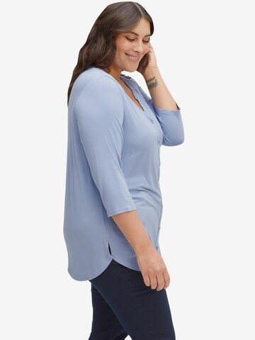 SHEEGO Bluse in Blau