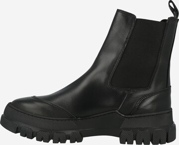 Chelsea Boots 'GIGI' Bianco en noir