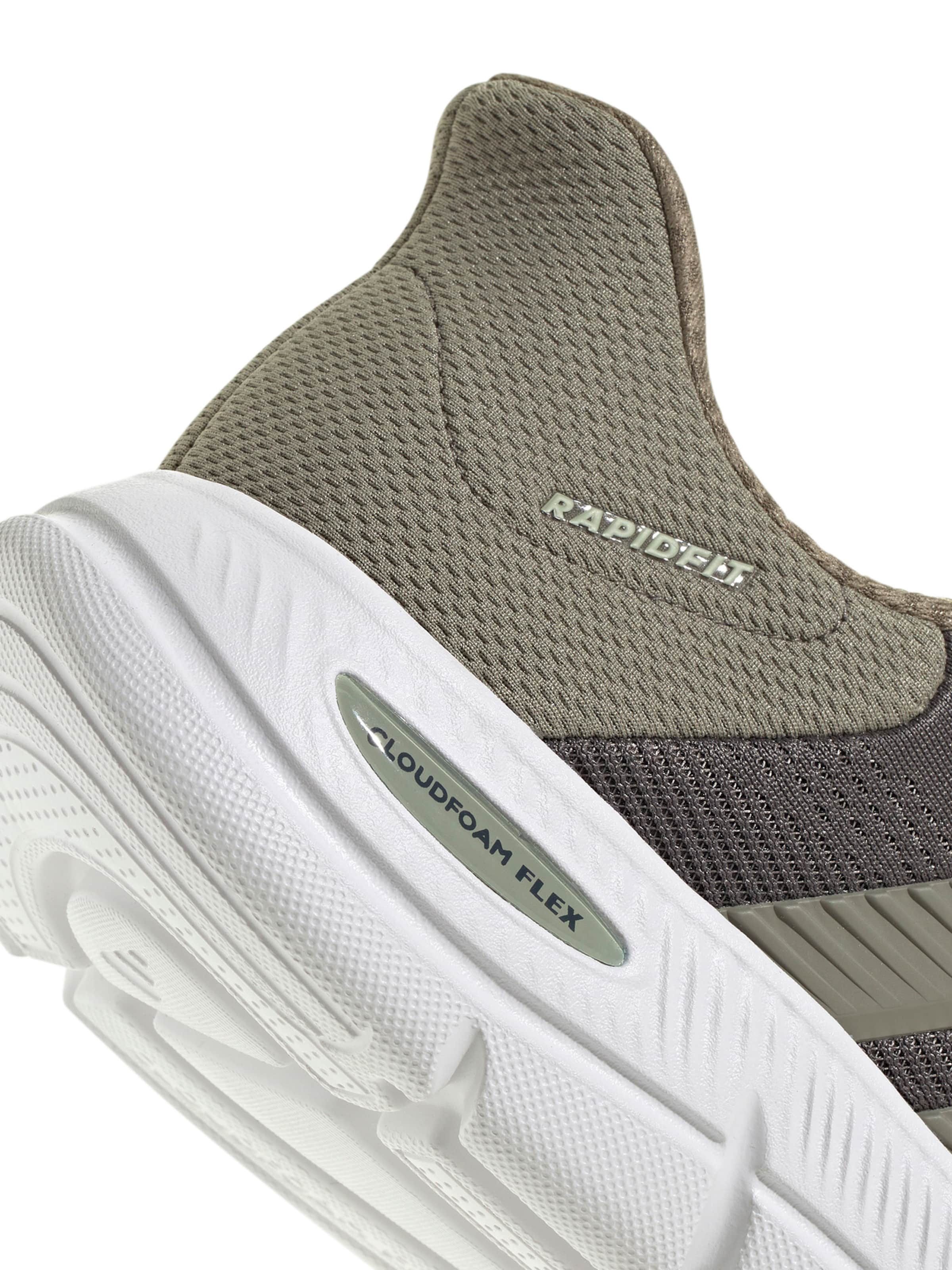 ADIDAS SPORTSWEAR Matalavartiset tennarit 'CLOUDFOAM FLEX - RAPIDFIT' värissä vihreä
