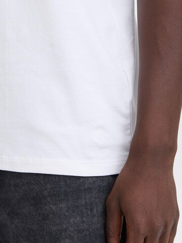 BLEND Regular fit Shirt 'Nico' in White