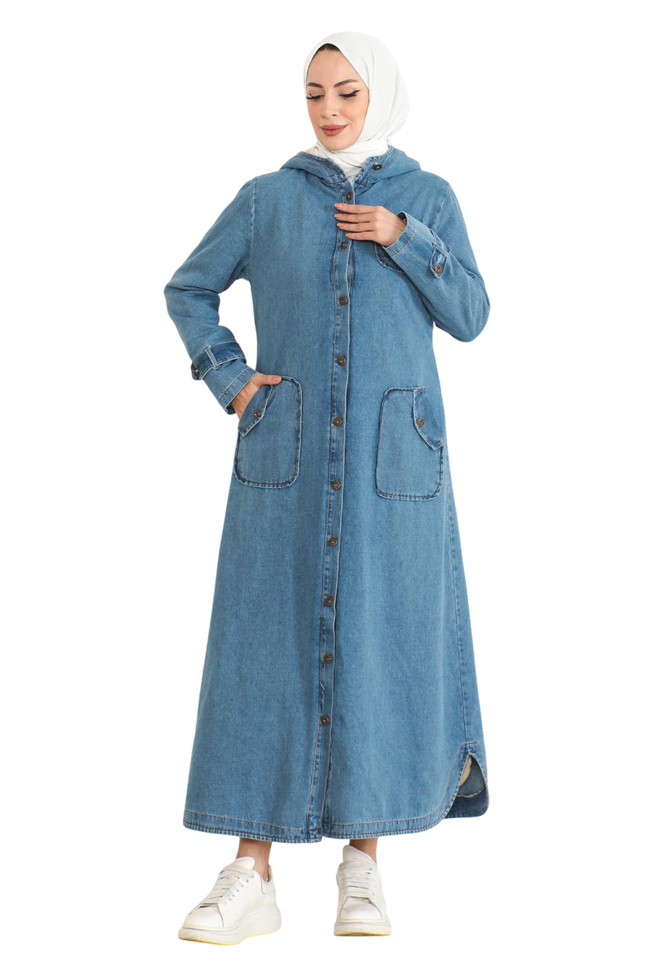 MODAMIHRAM Winter coat in Blue