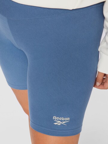 Skinny Leggings de la Reebok pe albastru