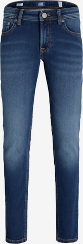 Coupe slim Jean 'Glenn' Jack & Jones Junior en bleu : devant