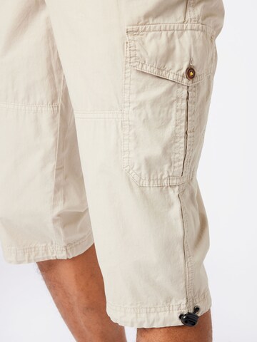 Regular Pantalon cargo REDPOINT en blanc