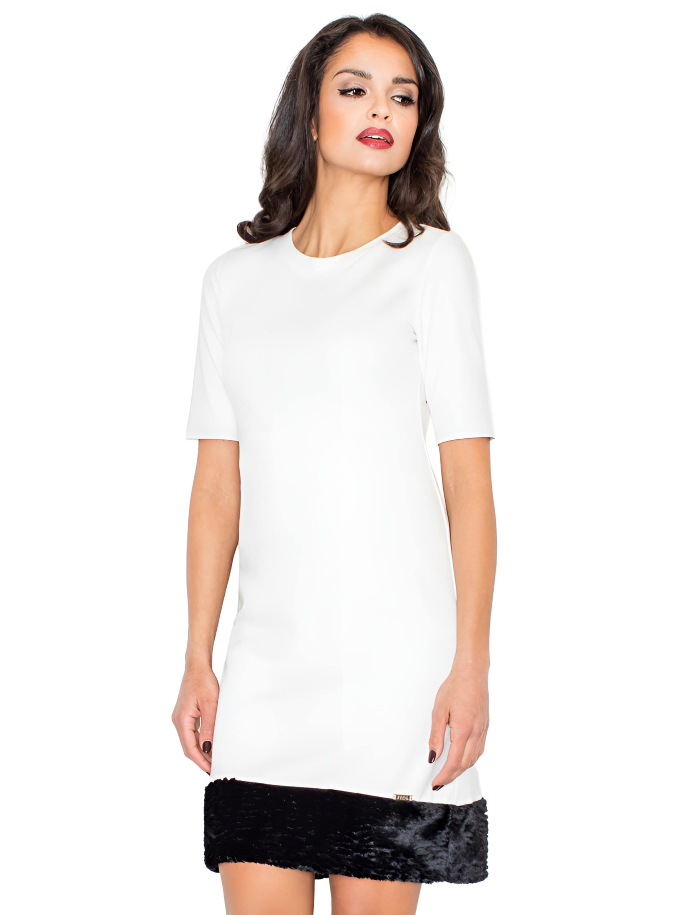 amorubi.com Dress in Beige: front