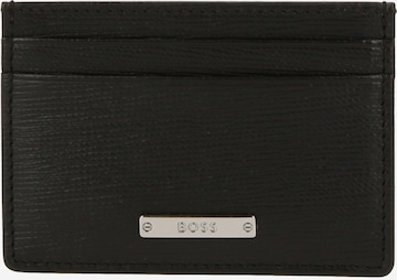 BOSS Orange - Estuche 'Gallery' en negro: frente