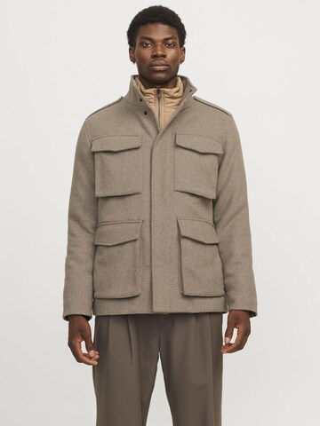 Veste mi-saison JACK & JONES en beige : devant