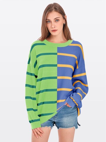 Imily Bela - Sudadera en azul: frente