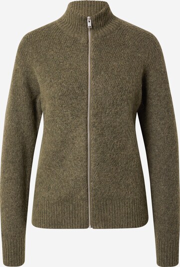 SELECTED FEMME Strickjacke 'LINNA-MIA' in dunkelgrün, Produktansicht