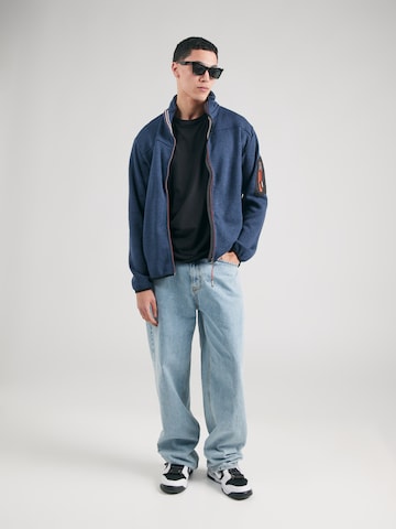 Jack's Fleece jas in Blauw