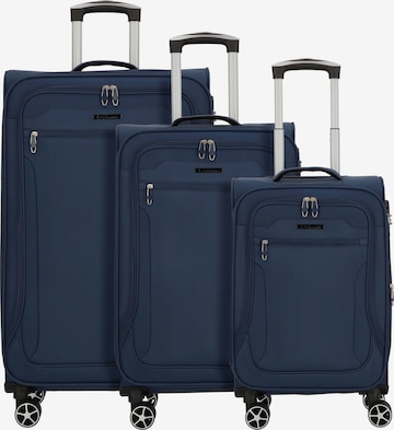 Ensemble de bagages 'Monterrey' cocoono en bleu : devant