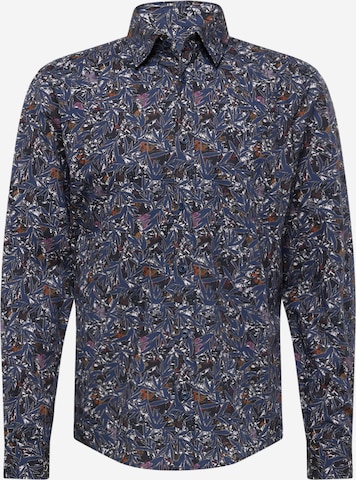 JOOP! Regular fit Button Up Shirt 'Hanson' in Blue: front