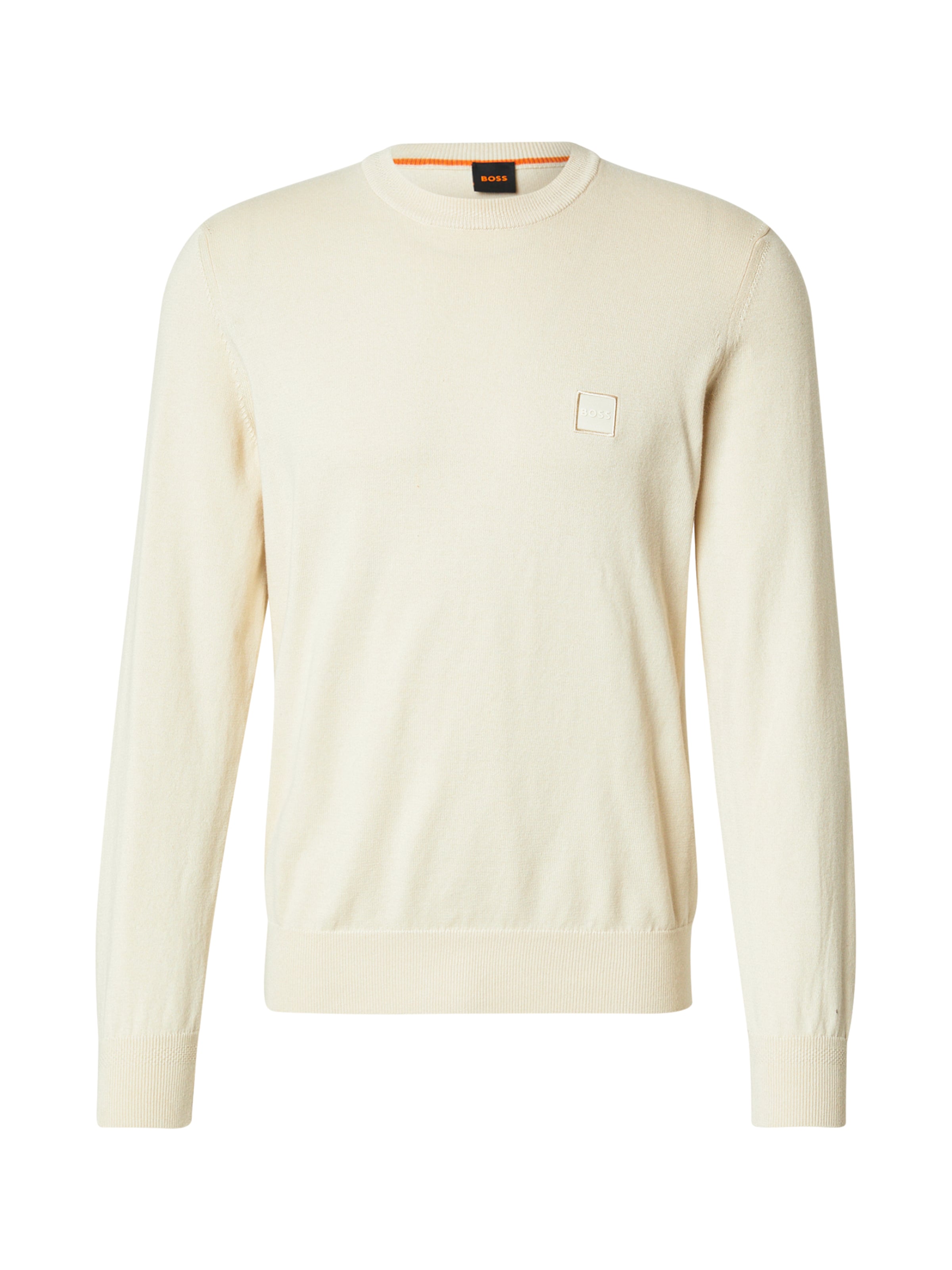 Pulover 'Kanovano_S' de la BOSS pe galben: față