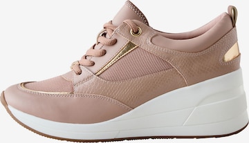 Next Sneakers hoog 'Forever Comfort' in Beige: voorkant