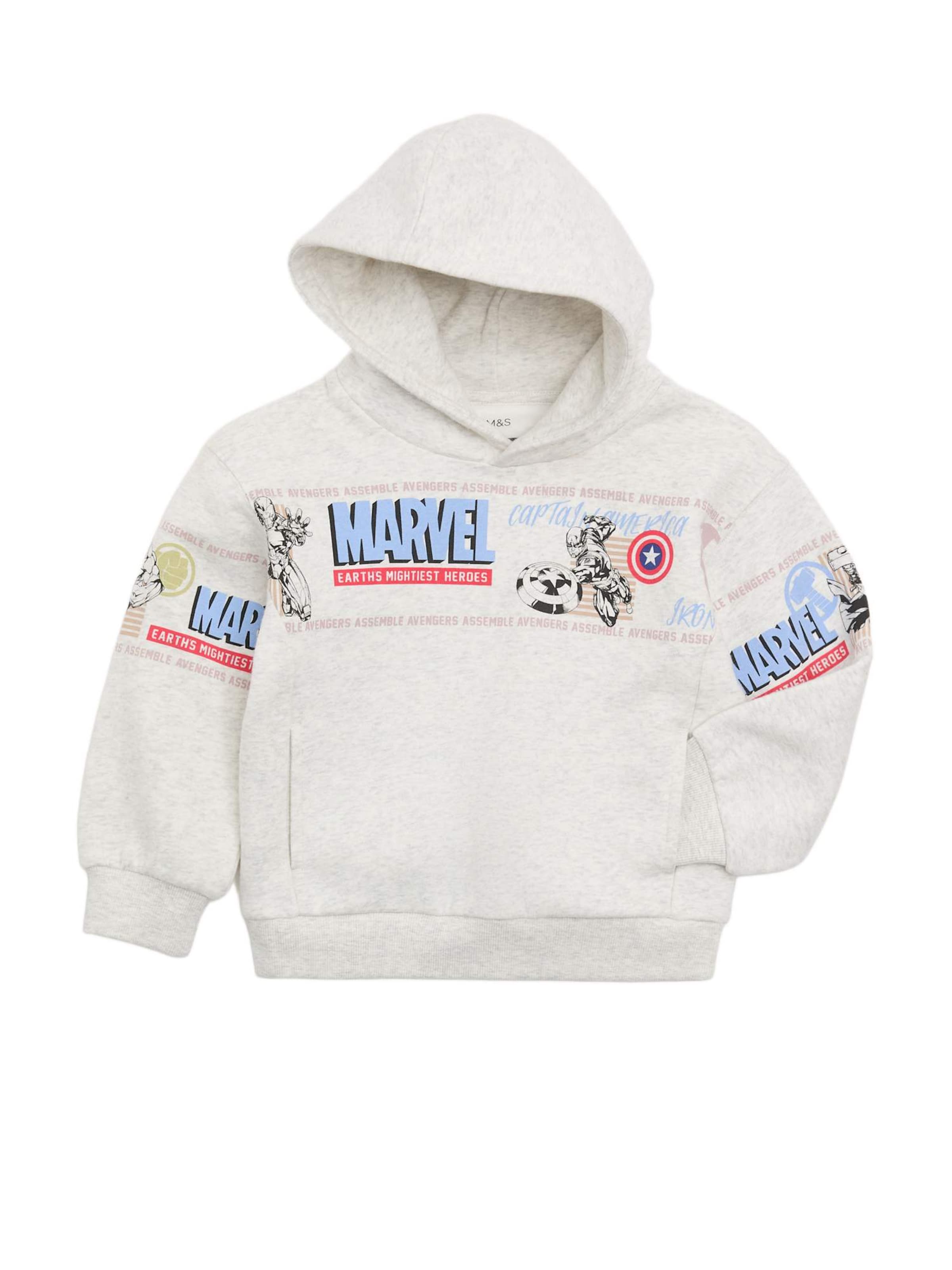 Marks & Spencer Sweatshirt in Grijs: voorkant