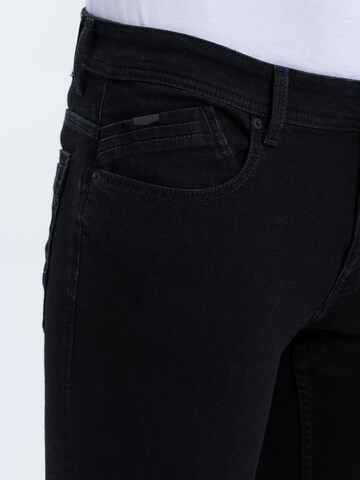 Cross Jeans Slimfit Jeans ' JIMI ' in Schwarz