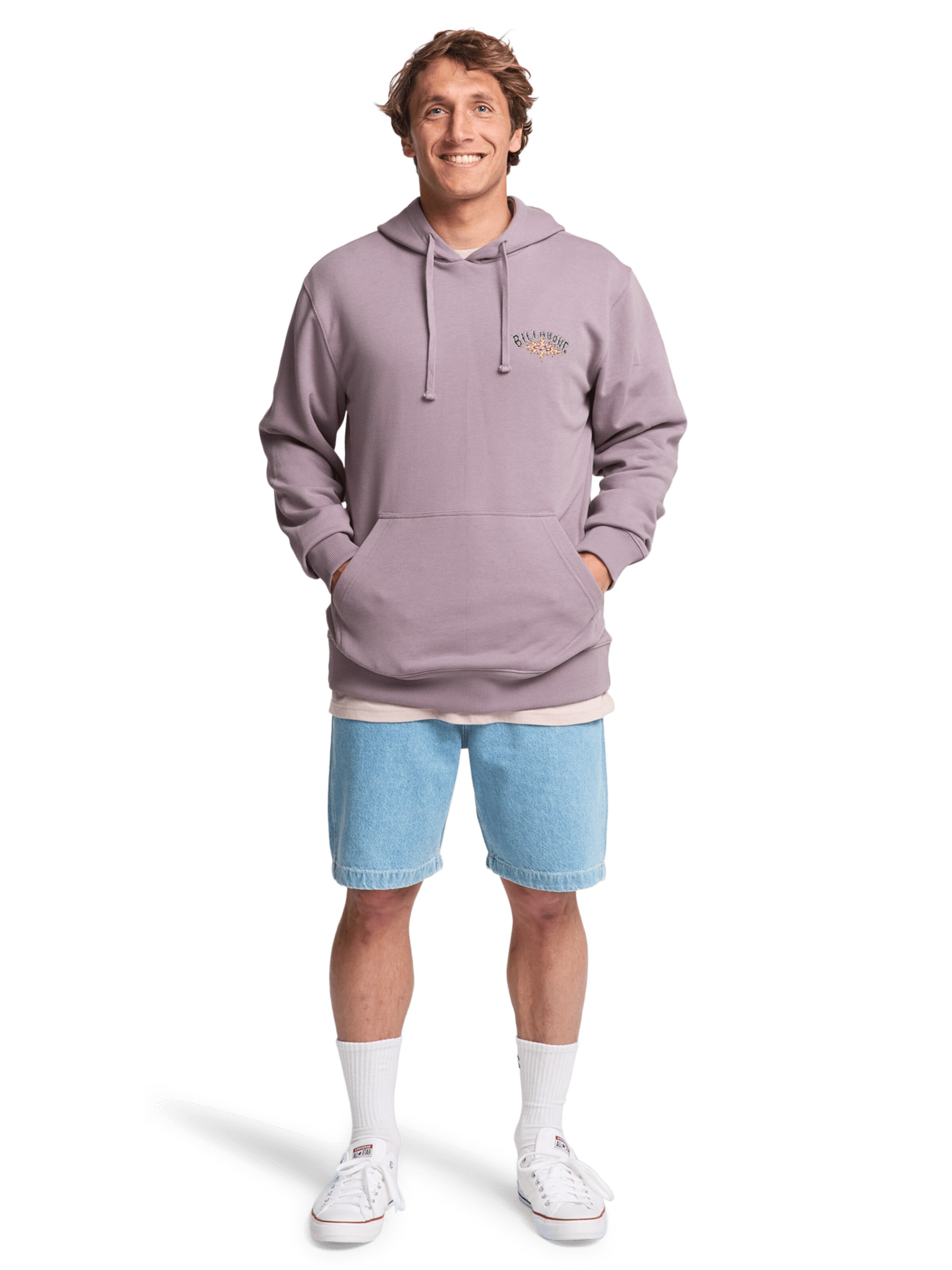 BILLABONG Sweatshirt 'Foundation' in Purple