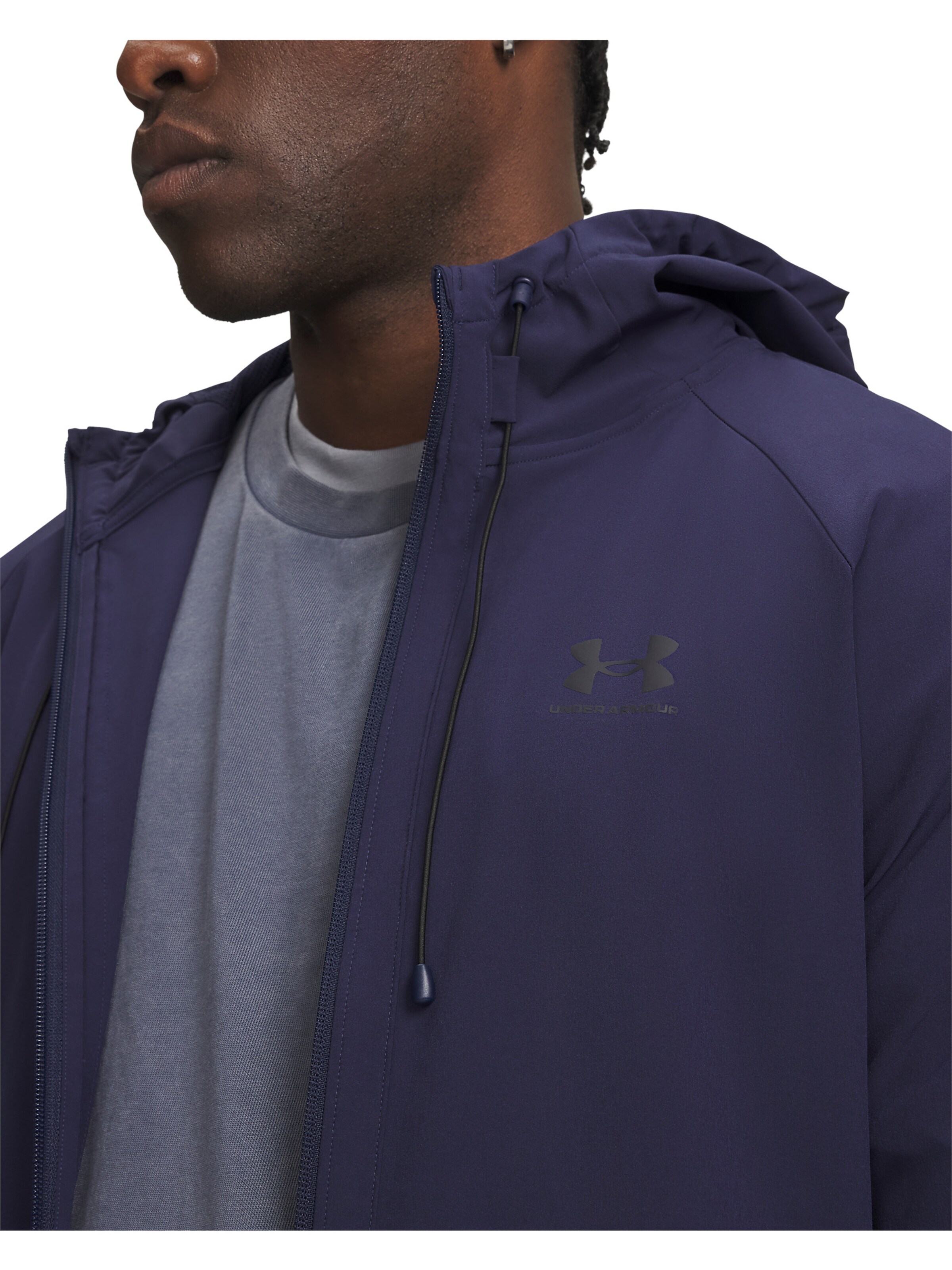 UNDER ARMOUR Athletic Jacket 'Vibe' in Blue