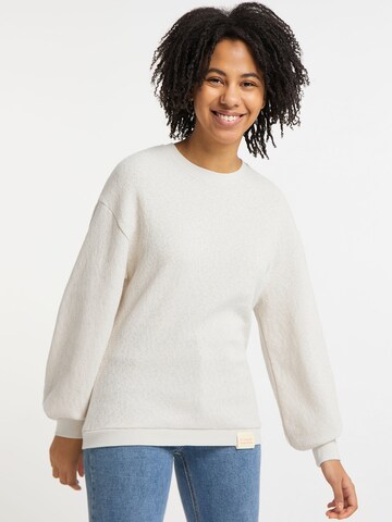 SOMWR Sweater 'CHANNEL' in Beige: front