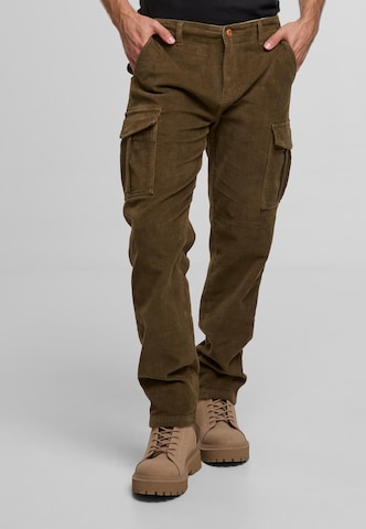 Regular Pantalon INDICODE JEANS en marron : devant