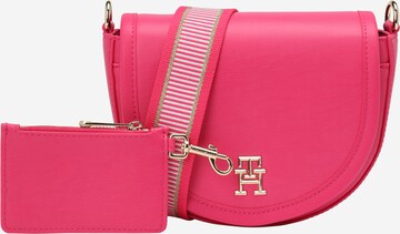 TOMMY HILFIGER Schoudertas in Roze