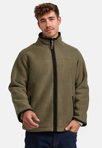 Veste en polaire 'Emilos' INDICODE JEANS en vert